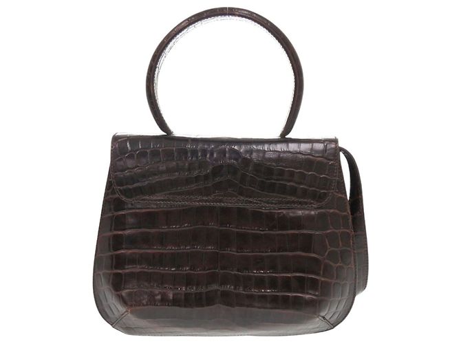 Borsa a mano/ Borsa a spalla marrone Salvatore Ferragamo - vista 2