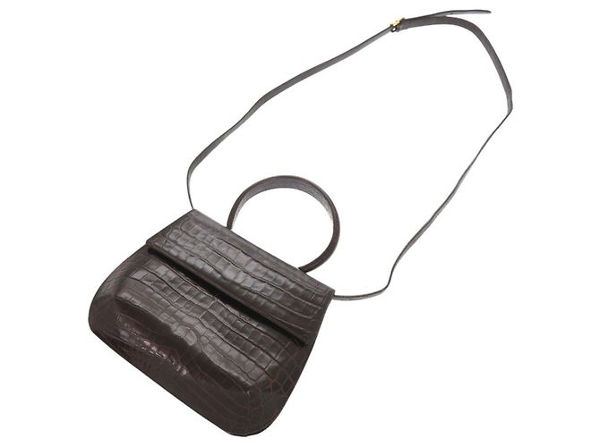 Borsa a mano/ Borsa a spalla marrone Salvatore Ferragamo - vista 5