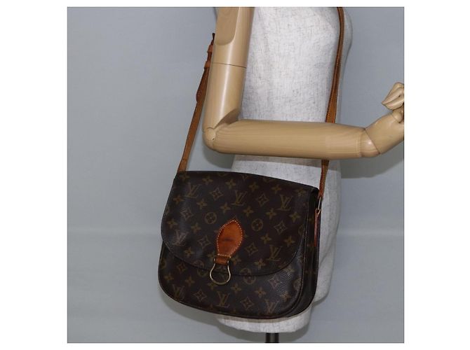 LOUIS VUITTON Borsa a Spalla Monogram Saint Cloud GM M51242 LV Auth BA6640 Monogramma - vista 26