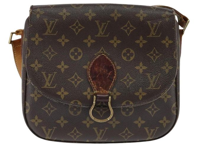 LOUIS VUITTON Borsa a Spalla Monogram Saint Cloud GM M51242 LV Auth 148087 Monogramma - vista 13