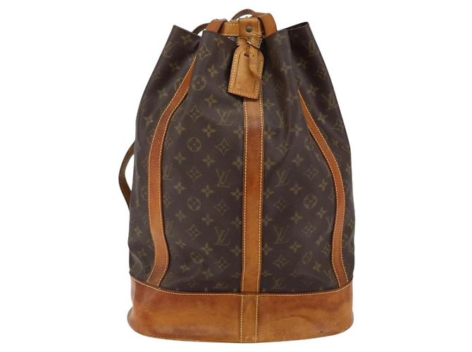 LOUIS VUITTON Borsa a Spalla Monogram Randonnee GM M42244 LV Auth 150161 Monogramma - vista 13