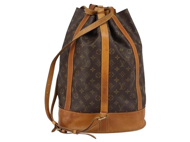 LOUIS VUITTON Borsa a Spalla Monogram Randonnee GM M42244 LV Auth 150161 Monogramma - vista 2