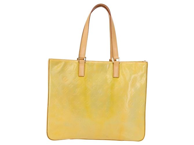 LOUIS VUITTON Monogram Vernis Columbus Tote Bag Grau M91028 LV Auth hk3200 - Ansicht 13