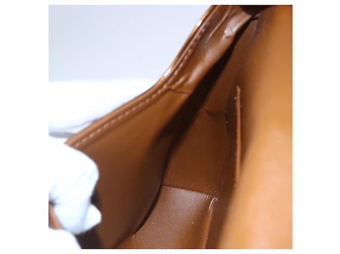 LOUIS VUITTON Borsa Thompson Street Monogram Vernis Bronzo M91124 LV Auth 147761 - vista 20