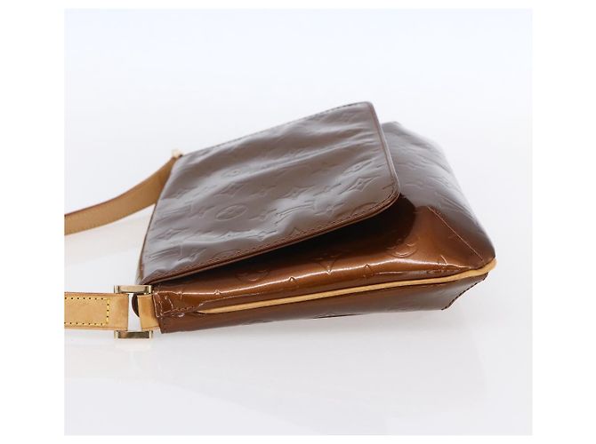LOUIS VUITTON Borsa Thompson Street Monogram Vernis Bronzo M91124 LV Auth 147761 - vista 3