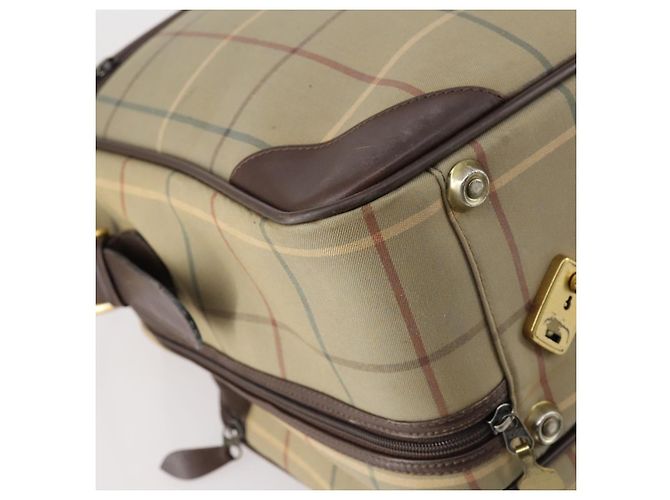 Autre Marque Borsa a mano in tela Burberrys Nova Check 2 vie oro beige Auth ep11376 D'oro - vista 10