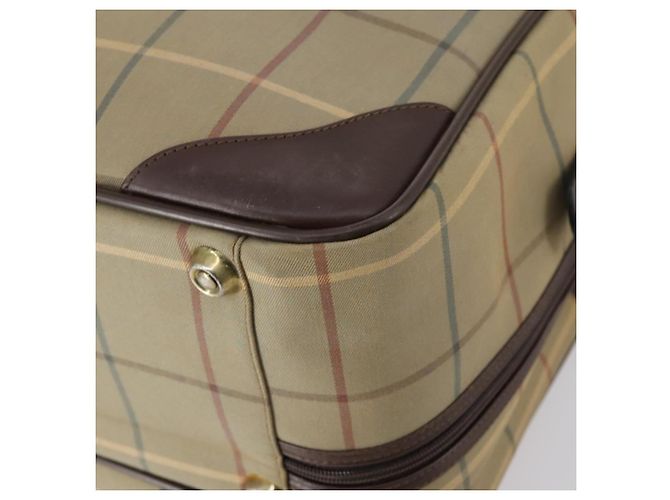 Autre Marque Borsa a mano in tela Burberrys Nova Check 2 vie oro beige Auth ep11376 D'oro - vista 18
