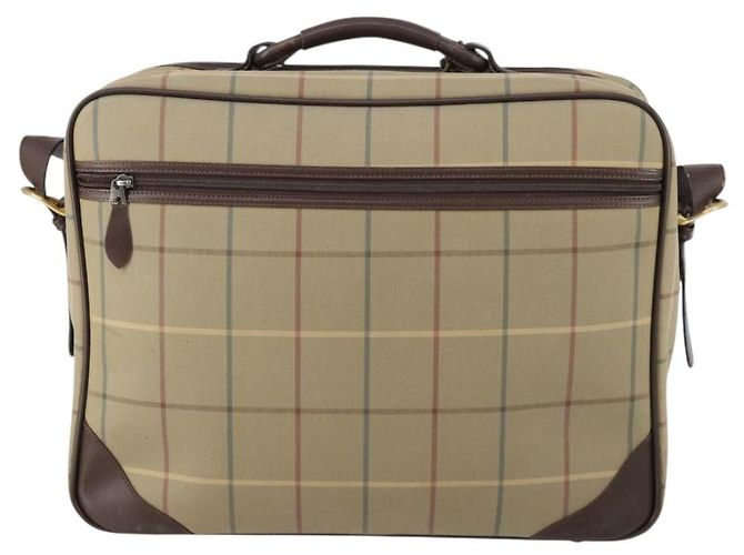 Autre Marque Borsa a mano in tela Burberrys Nova Check 2 vie oro beige Auth ep11376 D'oro - vista 2
