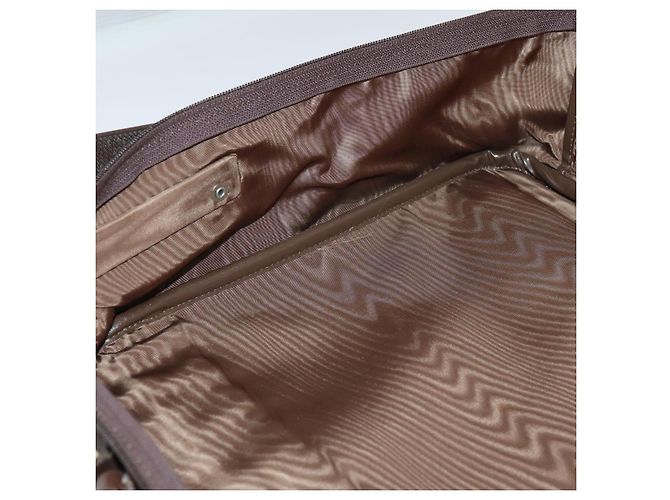 Autre Marque Borsa a mano in tela Burberrys Nova Check 2 vie oro beige Auth ep11376 D'oro - vista 23