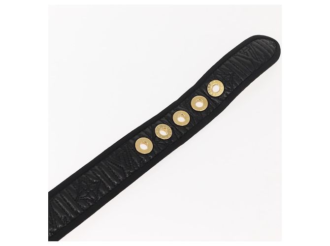 LOUIS VUITTON Cintura Antheia Monogram 34,6" Nera LV Auth 148448 Nero Monogramma - vista 7