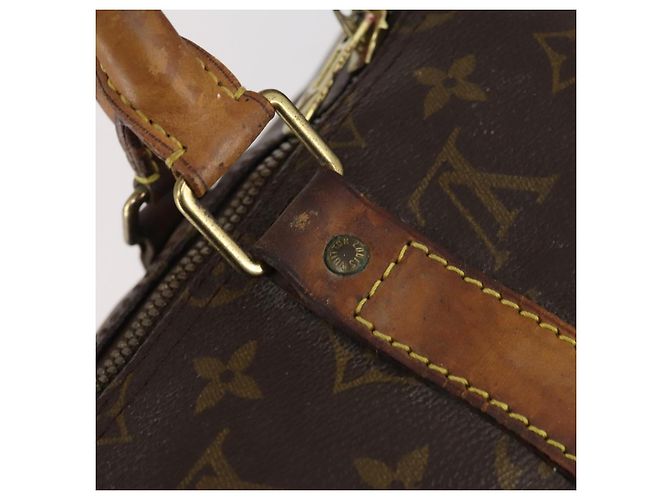 LOUIS VUITTON Borsa Boston Monogram Keepall 50 M41426 LV Auth 150243 Monogramma - vista 17