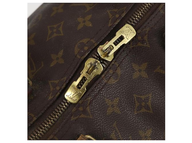 LOUIS VUITTON Borsa Boston Monogram Keepall 50 M41426 LV Auth 150243 Monogramma - vista 19