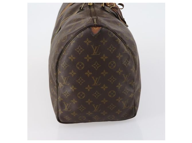 LOUIS VUITTON Borsa Boston Monogram Keepall 50 M41426 LV Auth 150243 Monogramma - vista 4