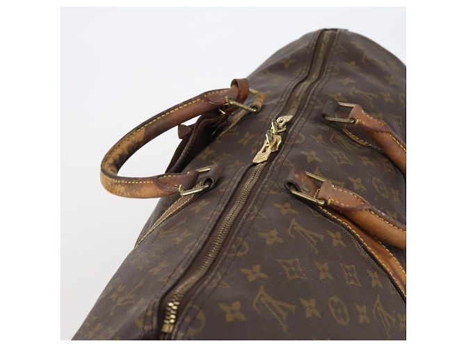 LOUIS VUITTON Borsa Boston Monogram Keepall 50 M41426 LV Auth 150243 Monogramma - vista 6