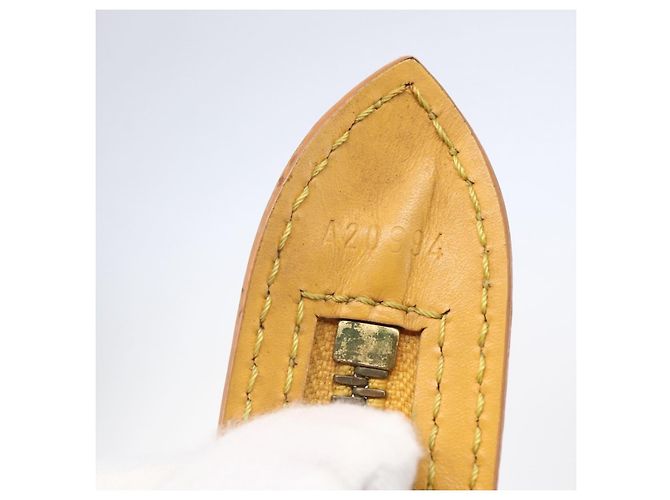 LOUIS VUITTON Borsa a Spalla Epi Saint Jacques Gialla M52269 Auth 151094 Giallo - vista 12