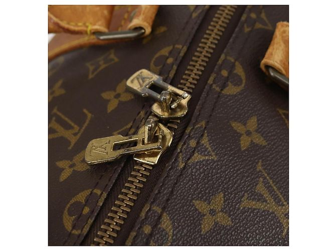 LOUIS VUITTON Monogram Keepall Bandouliere 55 Borsa Boston M41414 LV Auth 146741 Monogramma - vista 10