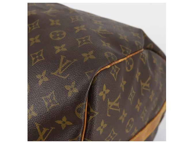 LOUIS VUITTON Monogram Keepall Bandouliere 55 Borsa Boston M41414 LV Auth 146741 Monogramma - vista 14