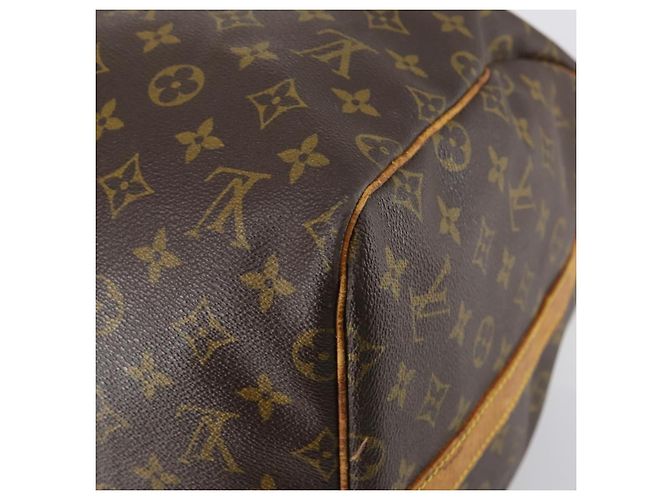 LOUIS VUITTON Monogram Keepall Bandouliere 55 Borsa Boston M41414 LV Auth 146741 Monogramma - vista 16