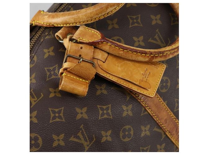 LOUIS VUITTON Monogram Keepall Bandouliere 55 Borsa Boston M41414 LV Auth 146741 Monogramma - vista 19
