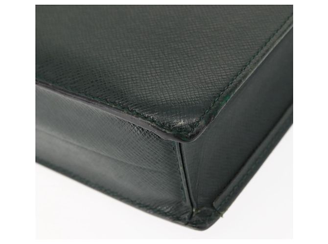 LOUIS VUITTON Taiga ServietteKourad Borsa da Lavoro Épicea T16786 LV Auth bs29756 - vista 9