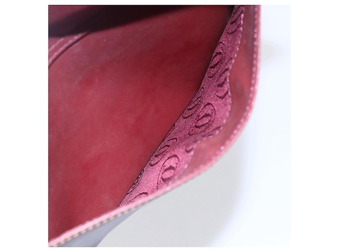Cartier Borsa a spalla Must Line in pelle Bordeaux Auth BA6813 Bordò - vista 20