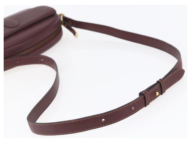 Cartier Borsa a spalla Must Line in pelle Bordeaux Auth BA6813 Bordò - vista 7