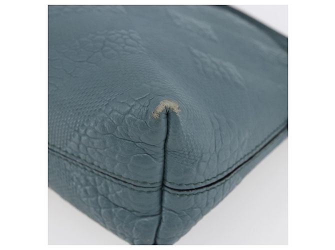 Borsa a Spalla in Pelle Blu Auth BA6891 di BURBERRY - vista 12