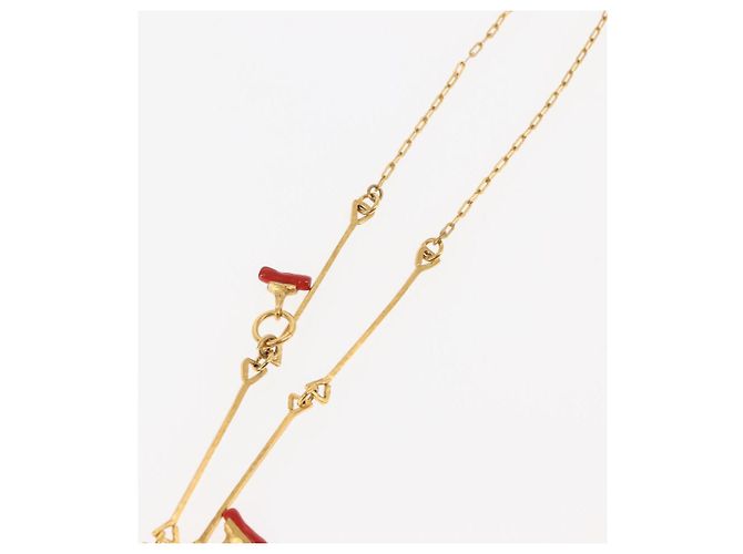 Collar BALENCIAGA Metal Dorado Auth bs28337 - vista 12