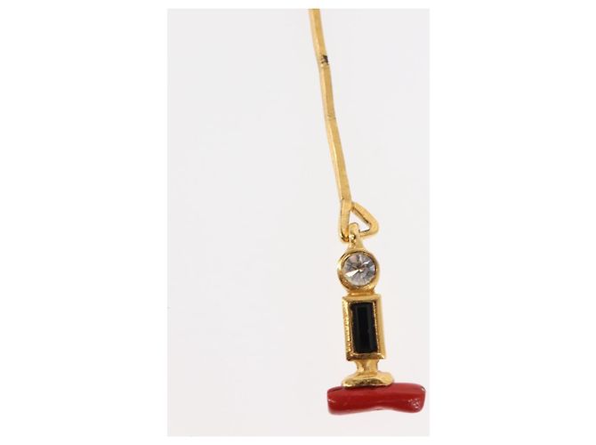 Collar BALENCIAGA Metal Dorado Auth bs28337 - vista 8