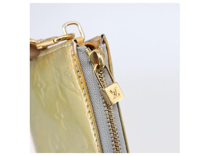 LOUIS VUITTON Monogram Vernis Lexington Bolsa de Accesorios Gris M91056 Auth th6444 - vista 10