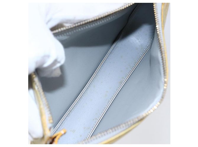 LOUIS VUITTON Monogram Vernis Lexington Bolsa de Accesorios Gris M91056 Auth th6444 - vista 11
