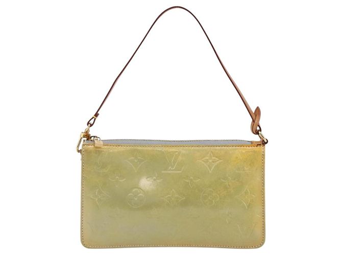 LOUIS VUITTON Monogram Vernis Lexington Bolsa de Accesorios Gris M91056 Auth th6444 - vista 13