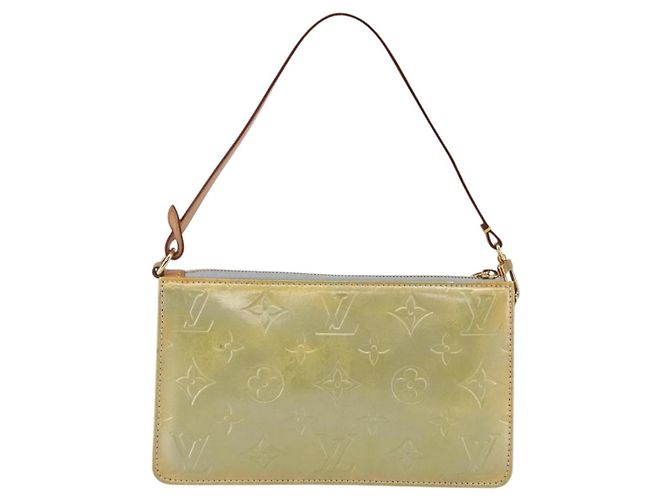 LOUIS VUITTON Monogram Vernis Lexington Bolsa de Accesorios Gris M91056 Auth th6444 - vista 2