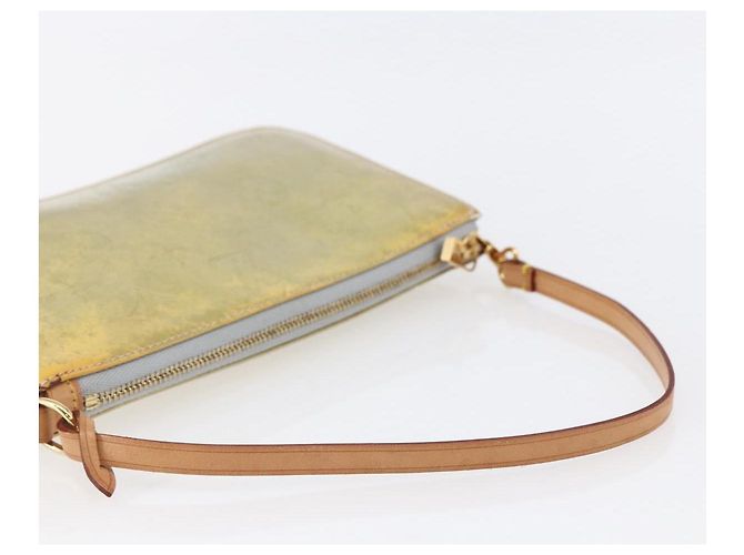 LOUIS VUITTON Monogram Vernis Lexington Bolsa de Accesorios Gris M91056 Auth th6444 - vista 7