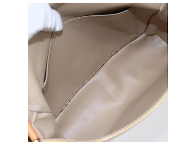 LOUIS VUITTON Borsa Thompson Street Monogram Vernis Beige M91301 LV Auth ep11129 - vista 11
