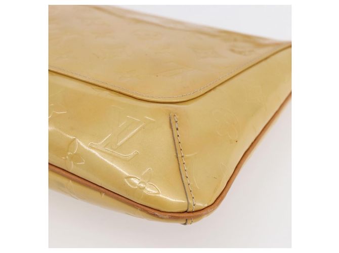 LOUIS VUITTON Borsa Thompson Street Monogram Vernis Beige M91301 LV Auth ep11129 - vista 15