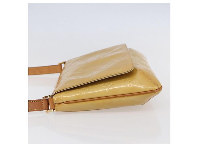 LOUIS VUITTON Borsa Thompson Street Monogram Vernis Beige M91301 LV Auth ep11129 - vista 3