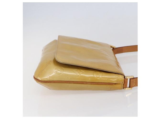 LOUIS VUITTON Borsa Thompson Street Monogram Vernis Beige M91301 LV Auth ep11129 - vista 4