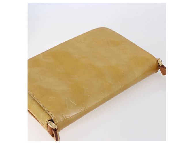 LOUIS VUITTON Borsa Thompson Street Monogram Vernis Beige M91301 LV Auth ep11129 - vista 6