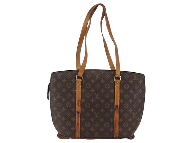 LOUIS VUITTON Borsa Tote Babylone Monogram M51102 LV Auth BA6274 Monogramma - vista 2