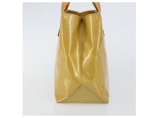 LOUIS VUITTON Borsa a Mano Monogram Vernis Reade PM Beige M91334 LV Auth 142873 - vista 3