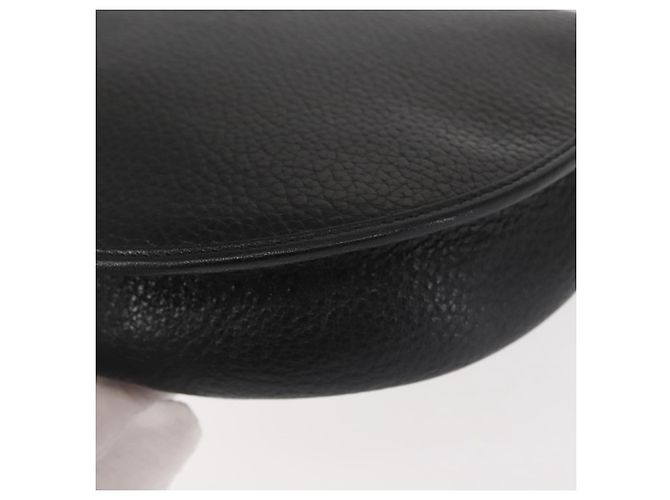 Christian Dior Schultertasche aus Leder Schwarz Gold Auth BA6146 Golden - Ansicht 16