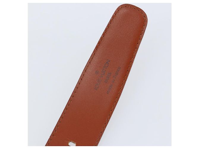 LOUIS VUITTON Epi Gürtel 34,3" Braun LV Auth th6353 - Ansicht 13