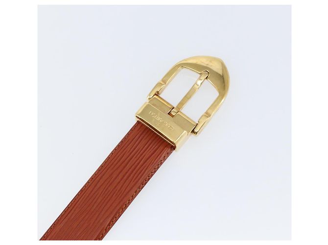 LOUIS VUITTON Epi Gürtel 34,3" Braun LV Auth th6353 - Ansicht 6