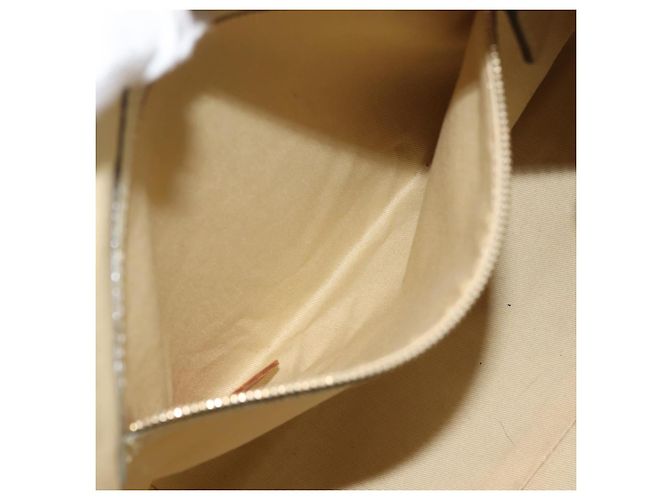 Chloé Borsa Tote in Pelle Beige Oro Auth BA6273 D'oro - vista 21