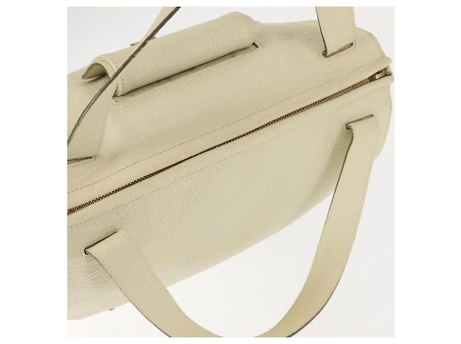 Chloé Borsa Tote in Pelle Beige Oro Auth BA6273 D'oro - vista 6