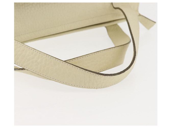 Chloé Borsa Tote in Pelle Beige Oro Auth BA6273 D'oro - vista 7