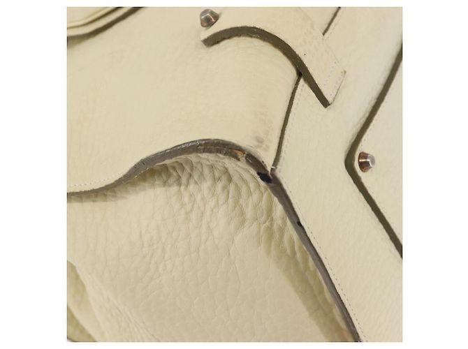 Chloé Borsa Tote in Pelle Beige Oro Auth BA6273 D'oro - vista 9
