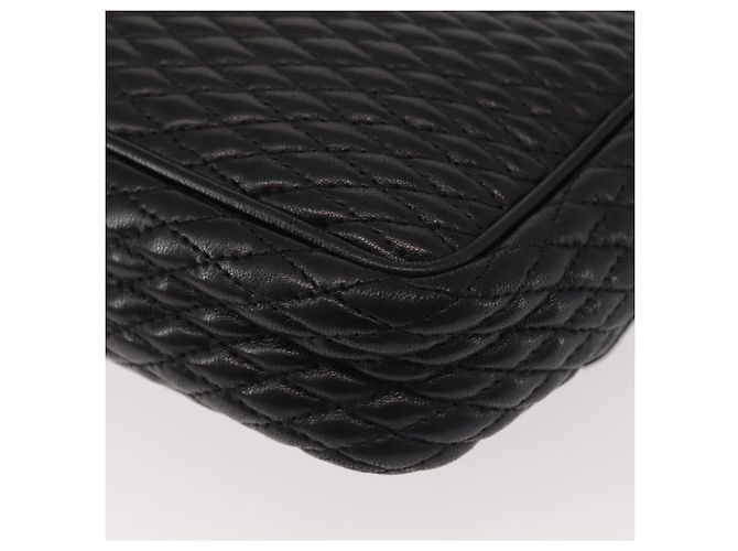 BALLY Borsa a Spalla a Catena Pelle Nera Oro Auth am9054 Nero D'oro - vista 16