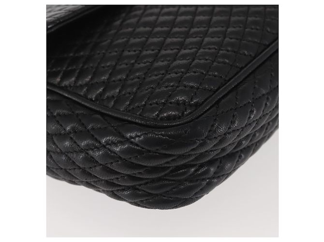 BALLY Borsa a Spalla a Catena Pelle Nera Oro Auth am9054 Nero D'oro - vista 9